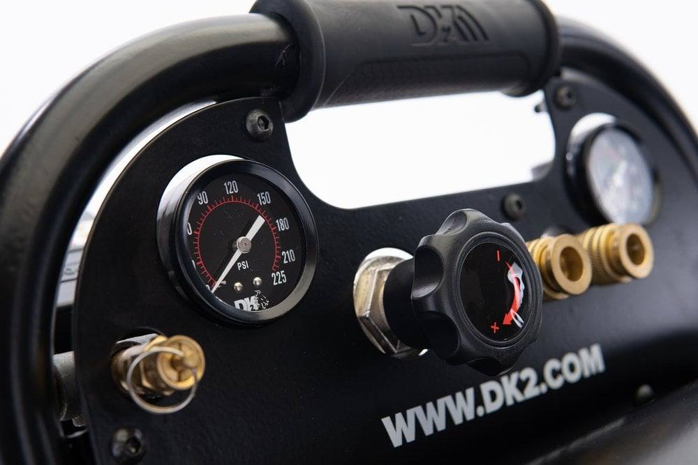DK2 AC04G 4-Gallon Silent Electric Air Compressor 1HP Brushless
