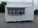 7' x 14' White Fiberglass Smoothie Ice Cream Yogurt Food Event Concession Trailer