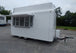 7' x 14' White Fiberglass Smoothie Ice Cream Yogurt Food Event Concession Trailer