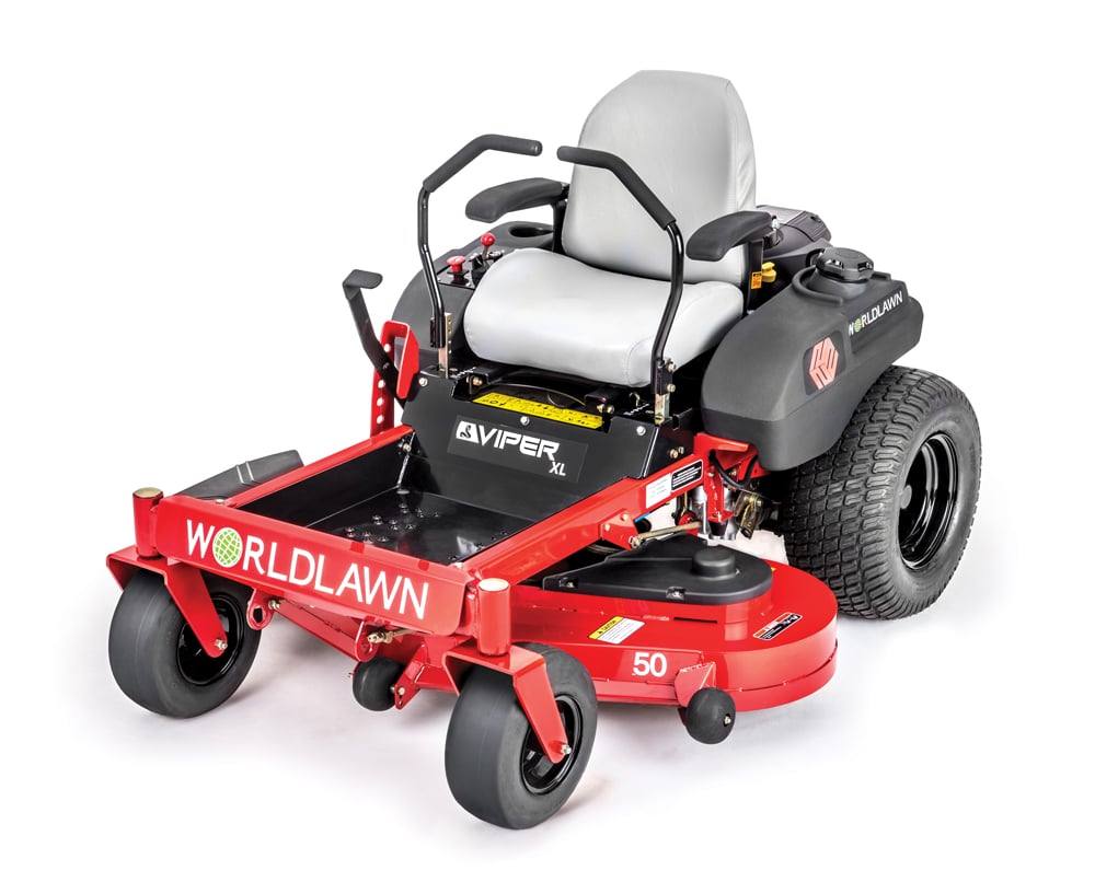WorldLawn Viper XL Zero Turn Mower Front