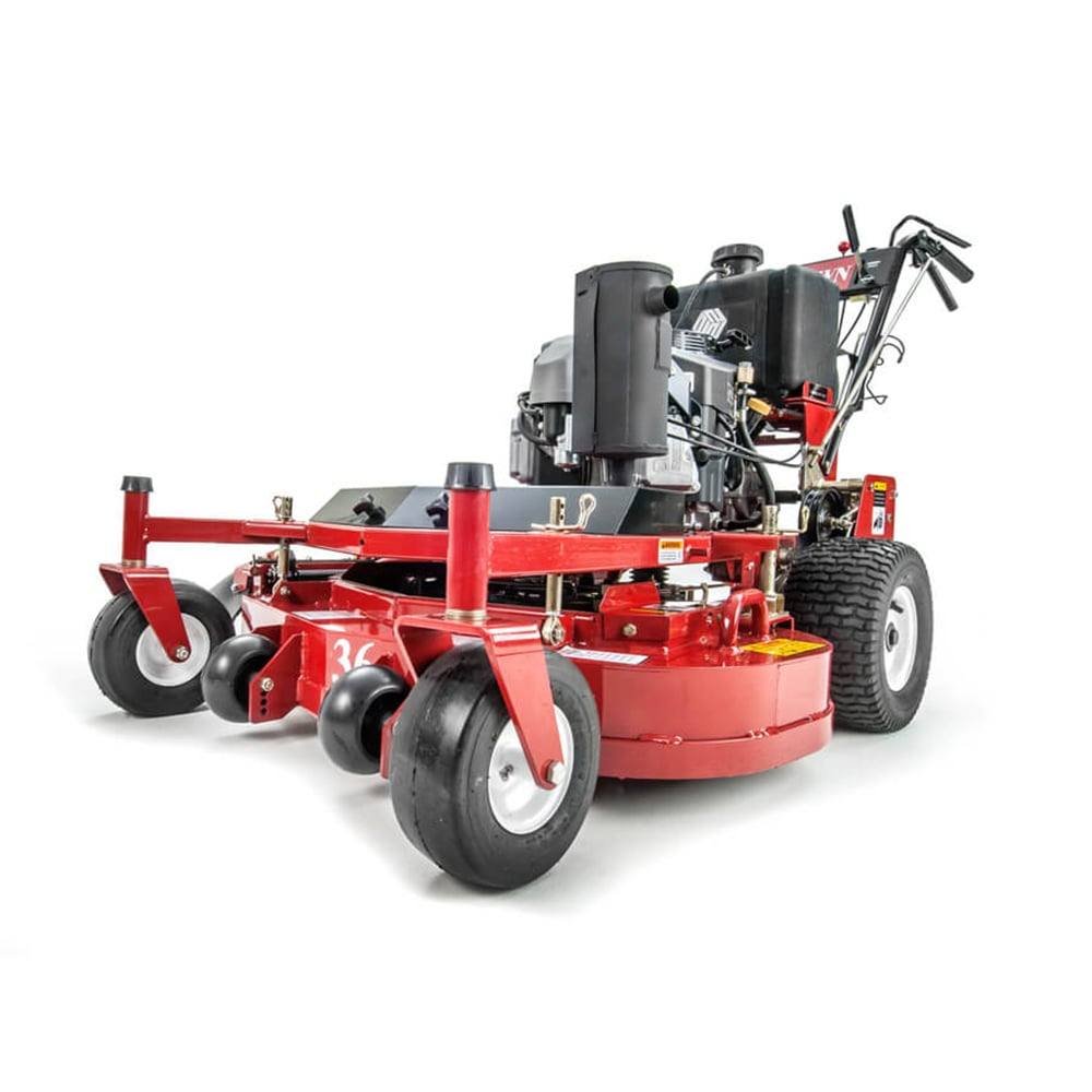 Worldlawn Belt Driven Walk Behind Mower Front Left