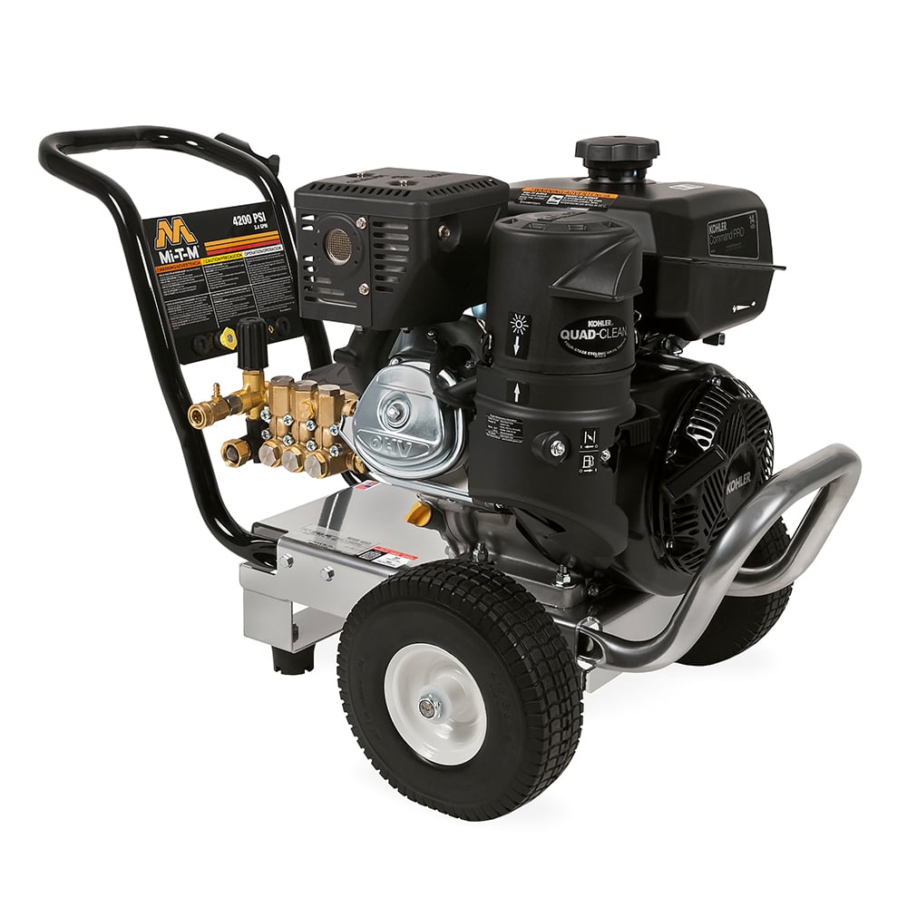 MI-T-M WP-4200-0MKB Pressure Washer 4200 PSI 3.4 GPM