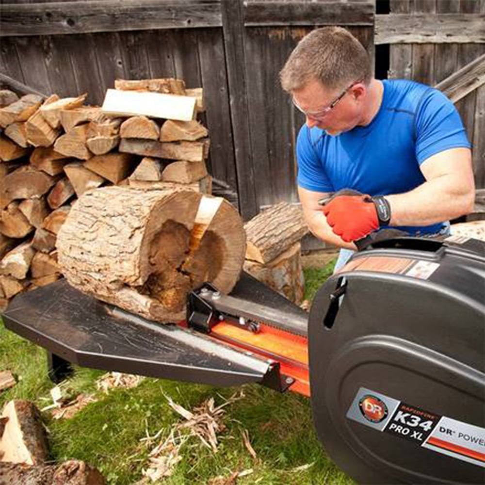 DR Power WR36034BMN RapidFire FlyWheel Log Splitter 34 Ton