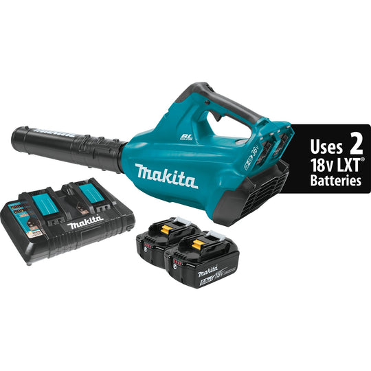 Makita XBU02PT Lithium?Ion Brushless Cordless Blower Kit