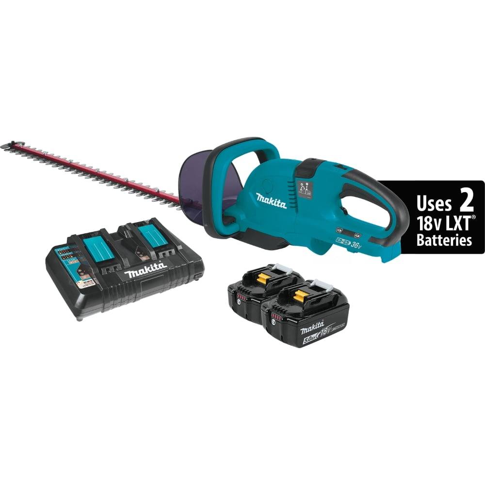 Makita XHU04PT Lithium?Ion Cordless 25?1/2" Hedge Trimmer Kit