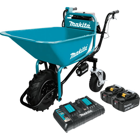 Makita XUC01PTX1 Brushless Cordless Power Assit Wheelbarrow