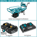 Makita XUC01PTX2 Brushless Cordless Power?Asst Flat Dolly Kit