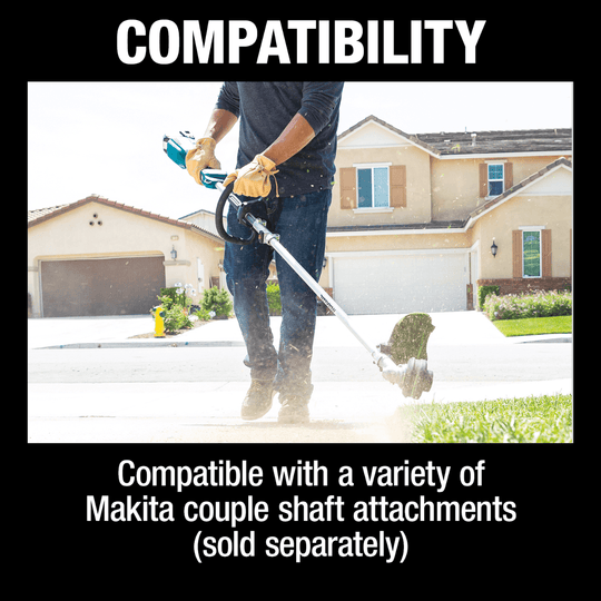 Makita XUX02SM1X1 Cordless Power Head Kit w/ 13" String Trimmer Attachment - SLE Equipment - 6