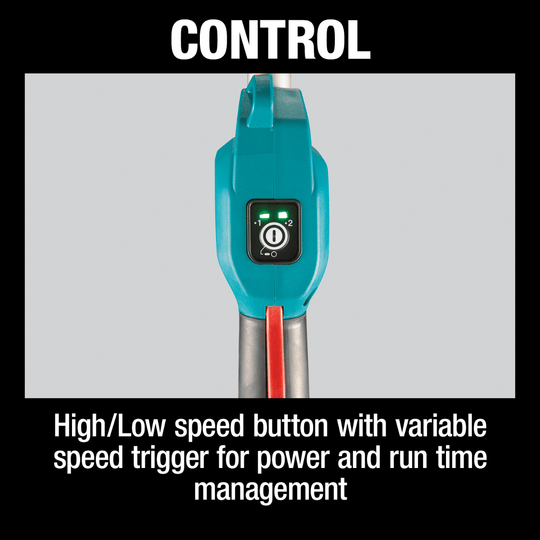 Makita XUX02SM1X2 Shaft Power Head Kit w/ 13" String Trimmer & 20" Hedge Trimmer Attachments - SLE Equipment - 6