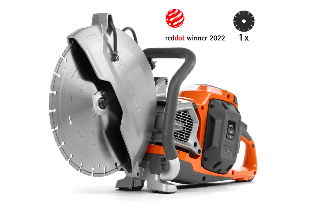 Husqvarna K1 PACE 14" Premium Battery Cutter Kit – Includes B750X Battery & C1800X Charger - SLE Equipment - 4