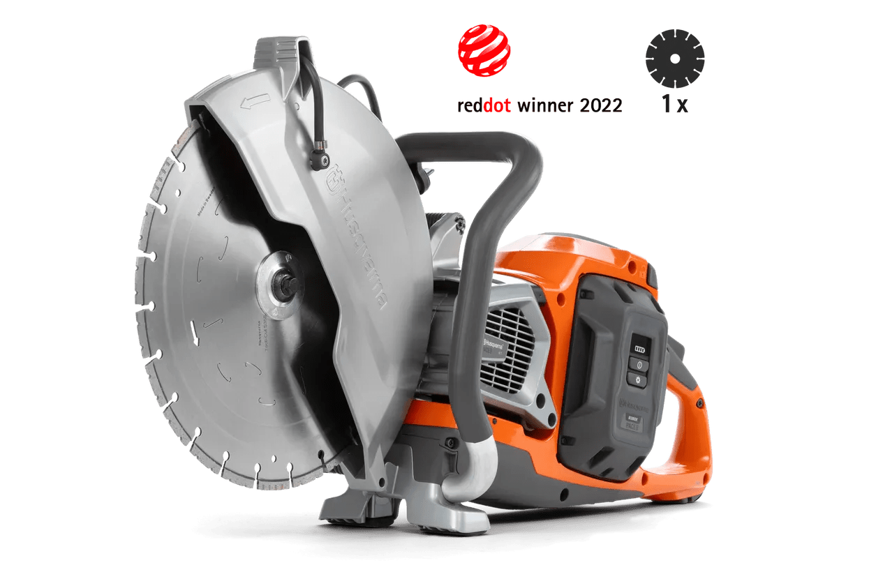 Husqvarna K1 PACE 14" Premium Battery Cutter Kit – Includes B750X Battery & C1800X Charger - SLE Equipment - 4