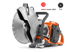 Husqvarna K1 PACE 14" Premium Battery Cutter Kit – Includes B750X Battery & C1800X Charger - SLE Equipment - 4