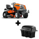 Husqvarna YT42DXLS Lawn Mower Bagger