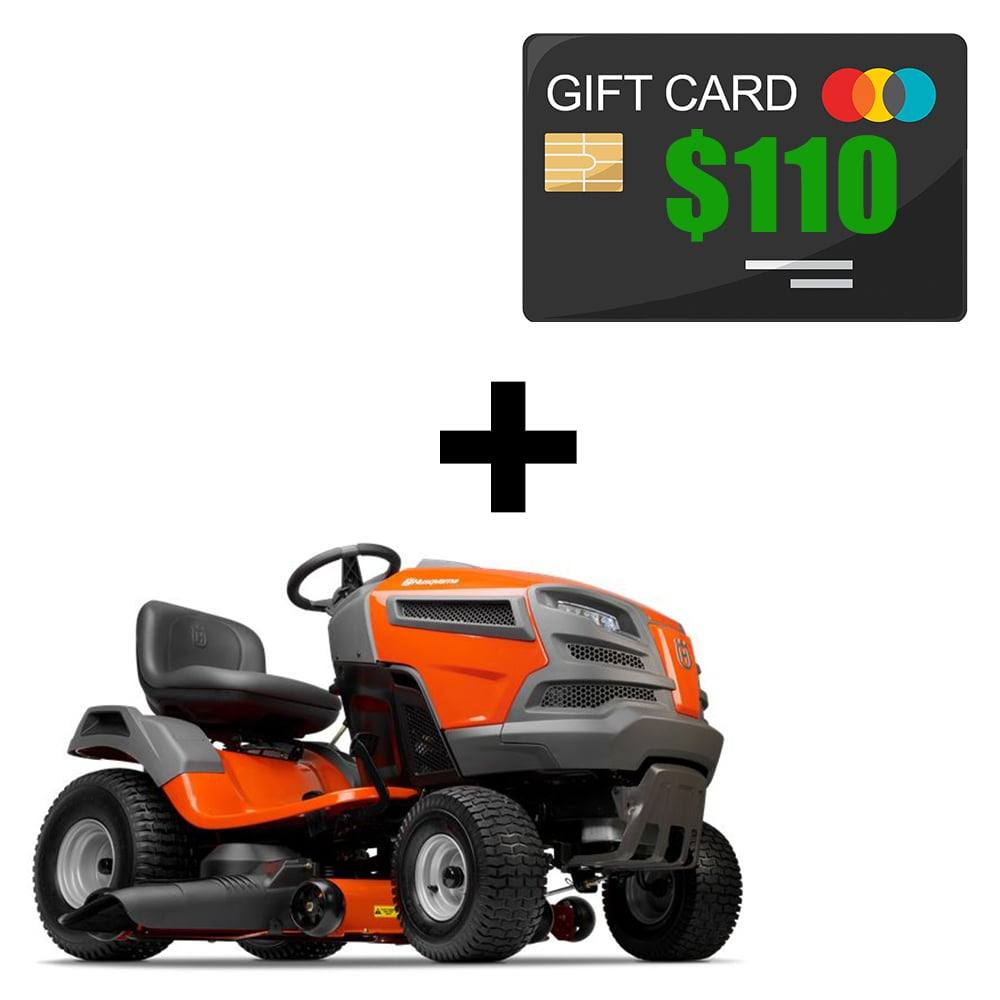 Husqvarna YTH22K54 54 Inch Riding Tractor With 24HP Kohler with Gift Card