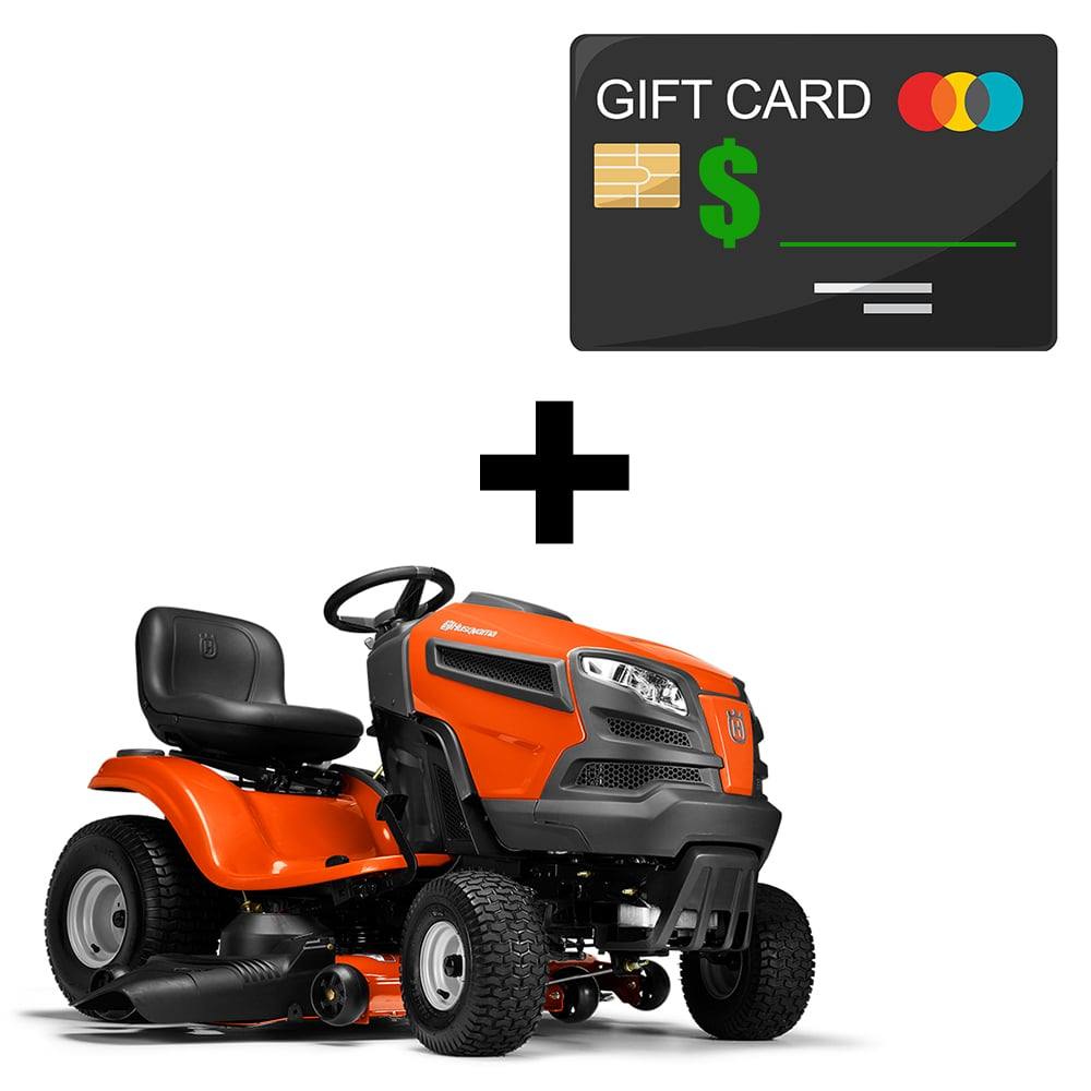 Husqvarna YTH24V54 Lawn Tractor with Gift Card