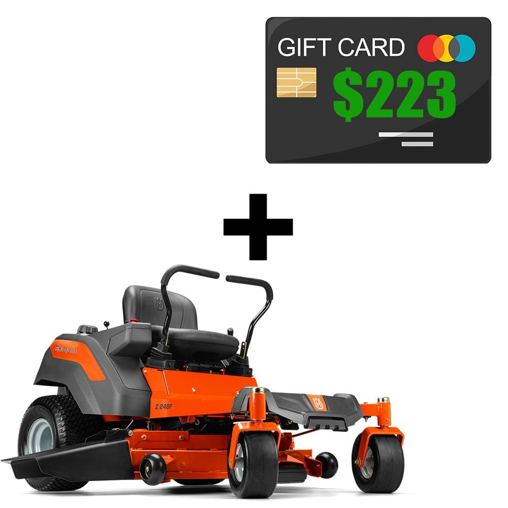 Husqvarna Z248F Zero Turn Lawn Mower with Gift Card