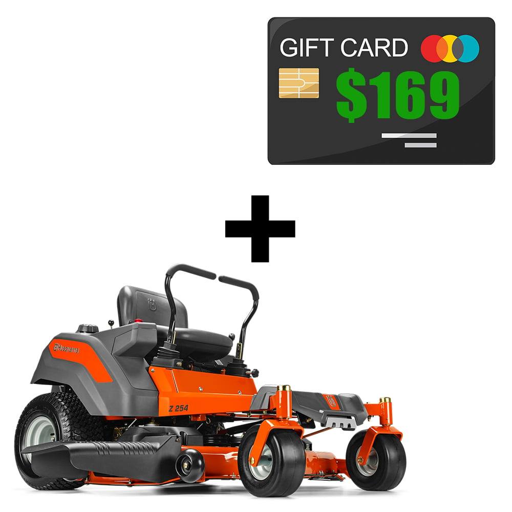 Husqvarna Z254 Zero Turn Lawn Mower with Gift Card