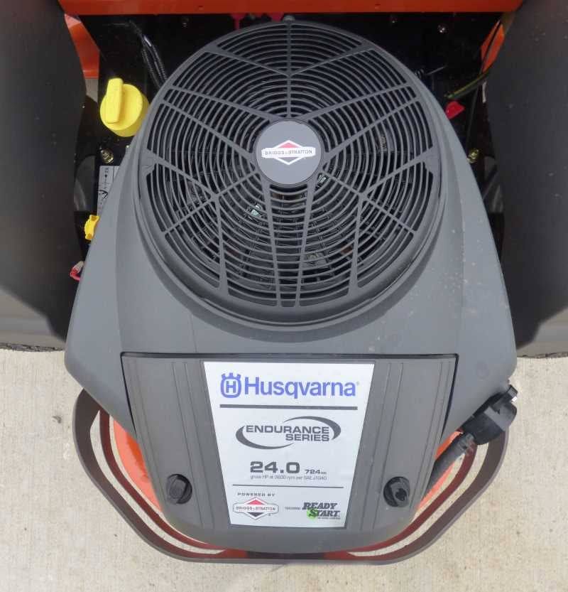 Husqvarna Z254 Zero Turn Mower w/ 3 Bin Bagger