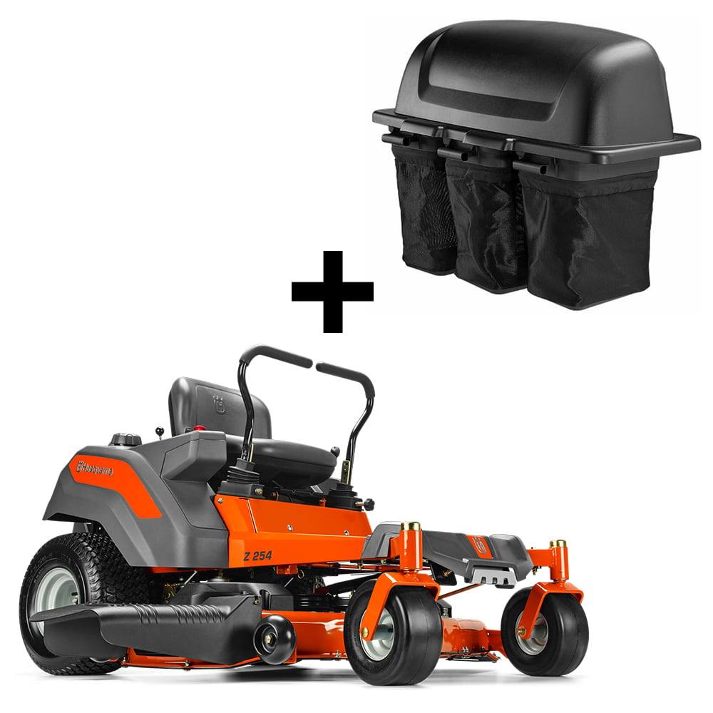 Husqvarna Z254 Zero Turn Mower 54" Kawasaki - Bagger Package