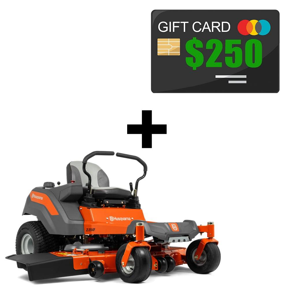 Husqvarna Z254F 23 HP Kawasaki Zero Turn Lawn Mower with Gift Card