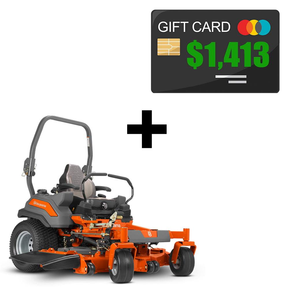 Husqvarna Z554X Zero Turn Mower Gift Card