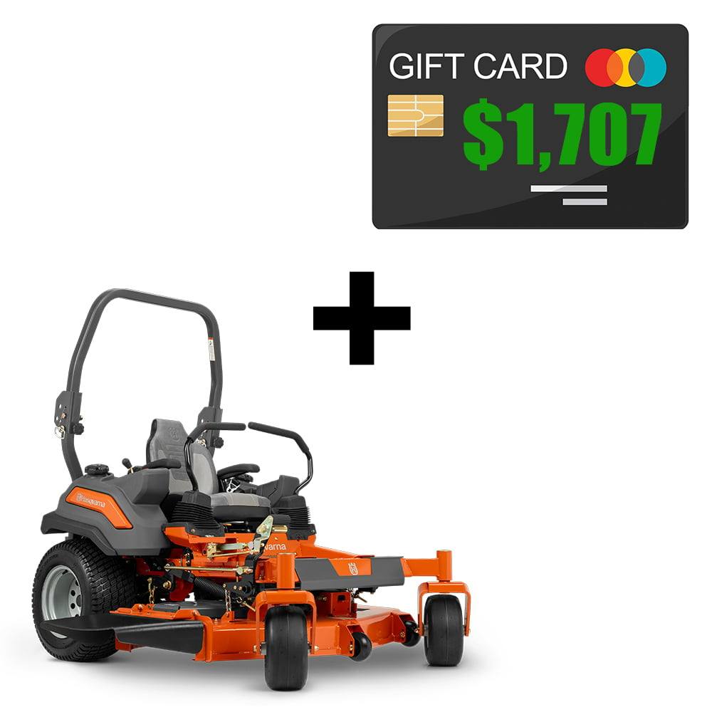 Husqvarna Z554 Kohler Zero Turn Mower Gift Card