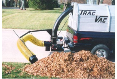 Trac Vac Model 2116 Truck Loader Debris Vacuum 16 HP Briggs Engine