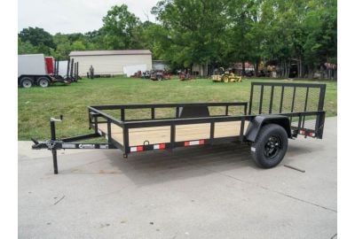 Introducing the 6.4x12 Utility GOR Trailer: Your Reliable Hauling Companion
