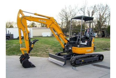 The Kato 35V-5 Mini Excavator: A Powerful and Safe Workhorse