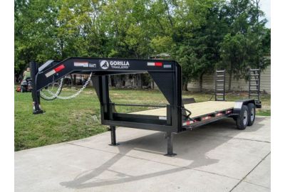 7x22 Gooseneck Equipment Trailer 