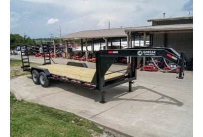 7x22 Gooseneck Equipment Trailer 