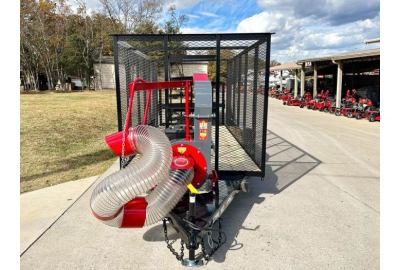 Introducing the Land Shark LSDL-18VGDE Leaf Debris Loader Utility Trailer Bundle with Tarp Kit