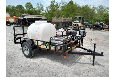 Simpson Pressure Washer 4200 PSI 11.7hp Honda Utility Trailer Package Deal