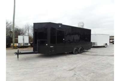 Unveiling the 8.5' x 20' Black Out Concession Food Catering Event Trailer: A Comprehensive Overview