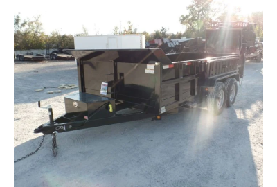 Dump Trailer 7' X 14' Hydraulic 2ft Sides 7,000lb Axles