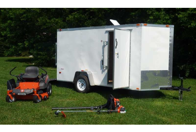 The Ultimate Husqvarna Z246 Zero Turn Mower, Enclosed Trailer, and Handhelds Bundle: Unbeatable Power, Precision, and Versatility