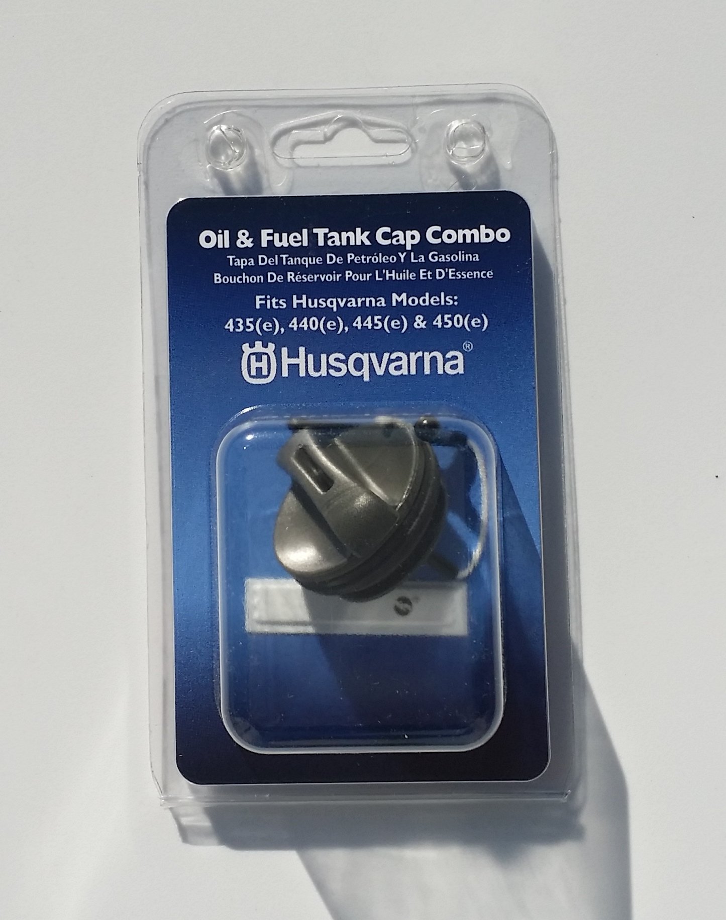 Six Husqvarna Chainsaw Fuel/Oil Caps 435-450 Models 580494103 