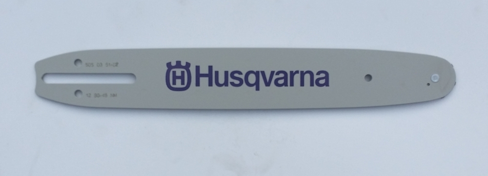 Three Husqvarna 12" Chainsaw Bars 45DL .043 Gauge 505035102 