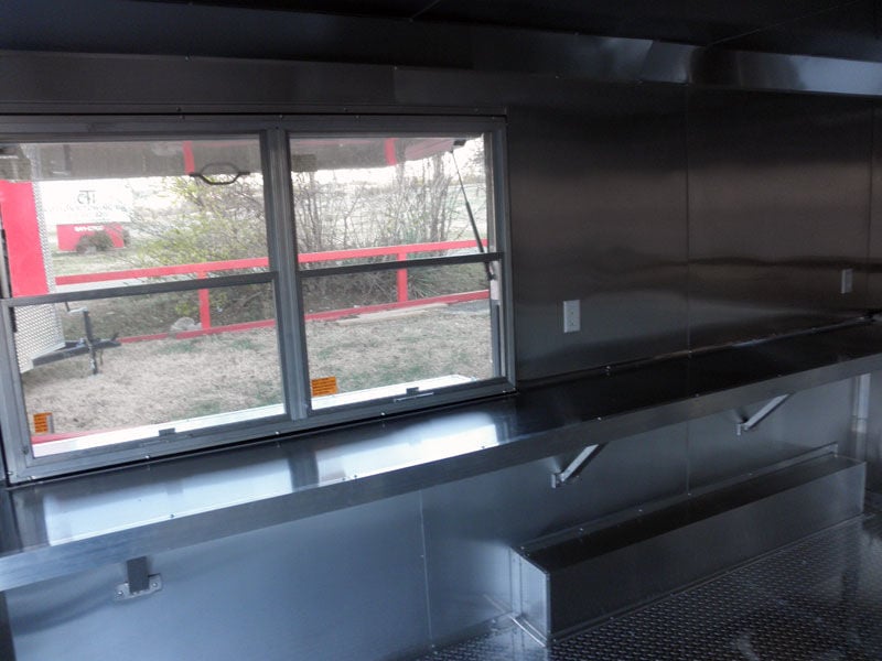 New 8 5 x 14 Concession Food Trailer with Range Hood