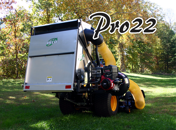 Peco Pro 22 Lawn Vacuum Leaf Bagger 22 Cu Ft 7hp Yanmar Diesel Ebay 1204