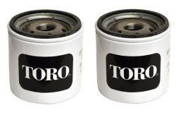 Toro OEM 1-633750 Hydraulic Oil Filters for Zero Turn Lawn Mowers Set of 2