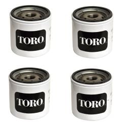 Toro OEM 1-633750  Oil Filters for Zero Turn - Set of 4