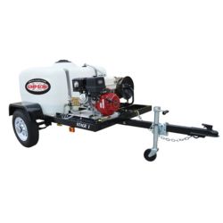 Simpson 1B-95003 4,200 PSI Electric Pressure Washer Package with Tank and Trailer