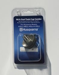 One Husqvarna Chainsaw Fuel/Oil Cap 435-450 Models 580494102