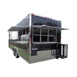 Concession Trailer 8.5' x 24' Event Catering Kitchen - Black