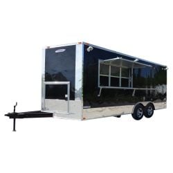 Concession Trailer 8.5'x19' Black Food Event Catering 