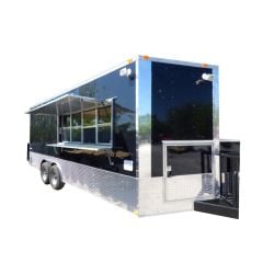 Concession Trailer 8.5' X 20' Black - Food Event Catering 