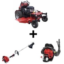 Bradley 48SC-CT25 48" Stand On Mower Handheld Package