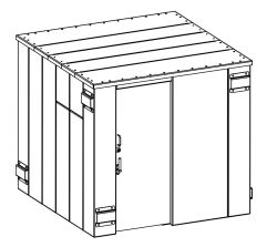 SR84X084G ESP Safety Shelter 84" x 84"- 14 Person 3