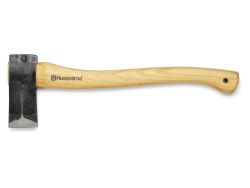 Husqvarna Small Splitting Axe 576926801 19" Curved Handle w/ Leather Edge Cover